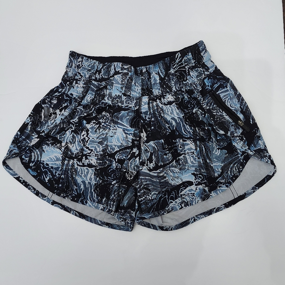 Lululemon Athletica Spring Breakaway Wave Shorts Starlight Black